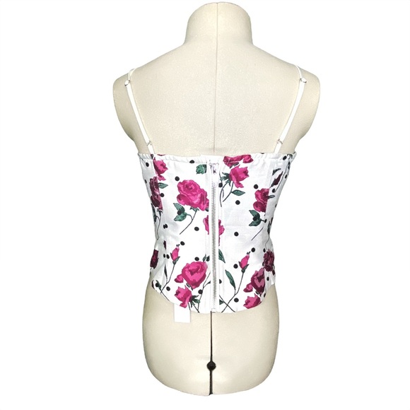 For Love & Lemons Bobbie Floral Corset Top - Picture 7 of 13